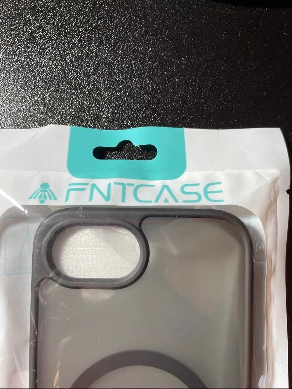 iPhone 16e/ 17e black & gray case